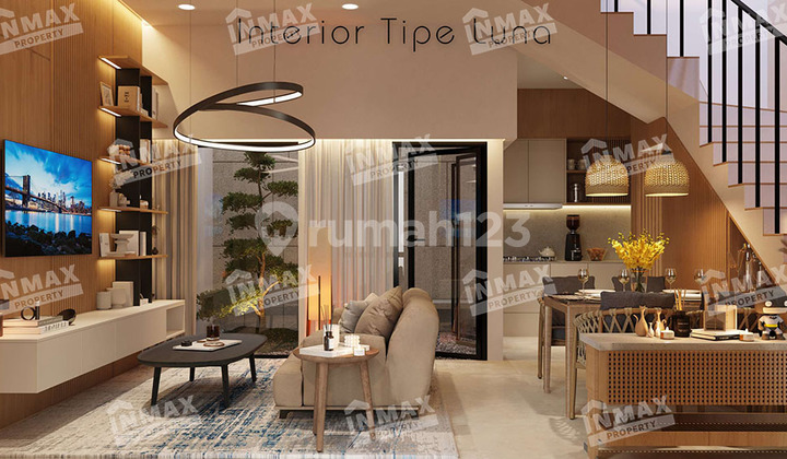 Rumah Cluster Baru Nora Park Tipe Luna di Bedali Indah, Lawang, Malang 2