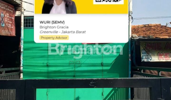 RUKO TEPI JALAN RAMAI PENDUDUK STRATEGIS KARANG TENGAH CILEDUG TANGERANG