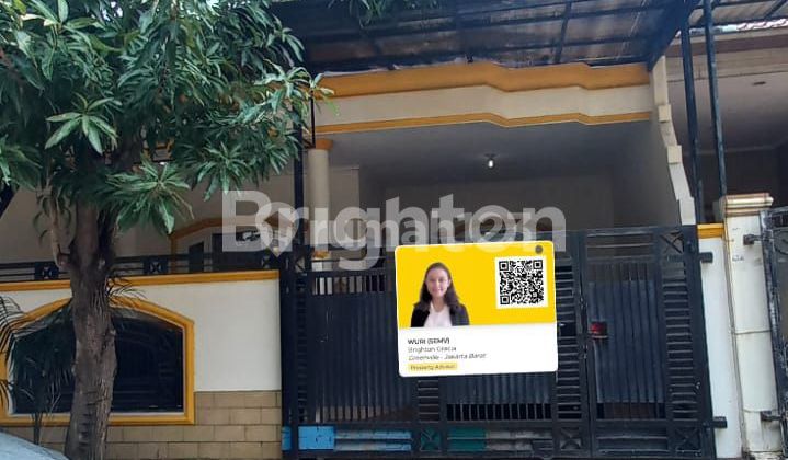 RUMAH NYAMAN ASRI TERAWAT STRATEGIS PORIS INDAH CIPONDOH TANGERANG
