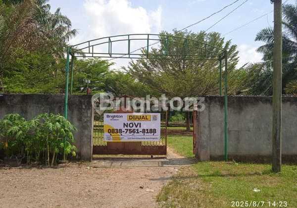Land Area 2.1 Hectares in Binjai, 20 Minutes to Toll Road, Complete SHM