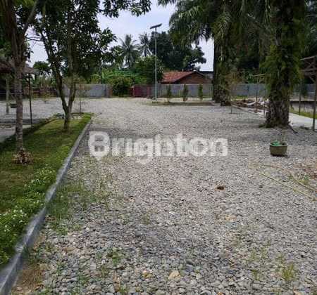 Land Area 2.1 Hectares in Binjai, 20 Minutes to Toll Road, Complete SHM