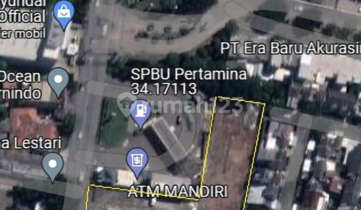 Commercial Land Plot in Industrial Area Beside Narogong Main Road Bekasi Fits 40 Feet Container