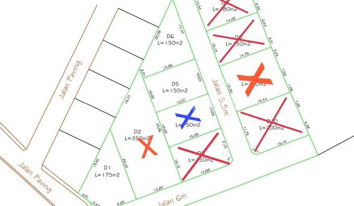 Land For Sale - Puri Gangga, Yeh Gangga, Tabanan SHM Hook Position Land For Sale - Puri Gangga, Yeh Gangga, Tabanan SHM Hook Position