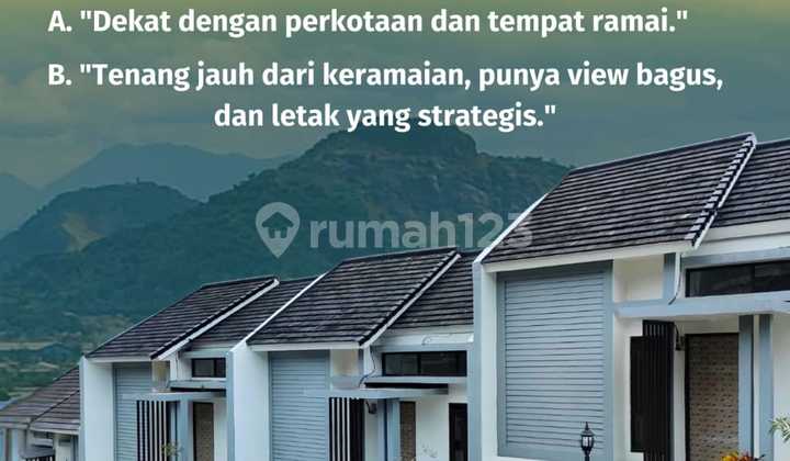 Jarang Ada! Rumah Baru All In Cluster Sayap Kota Baru Parahyangan Padalarang