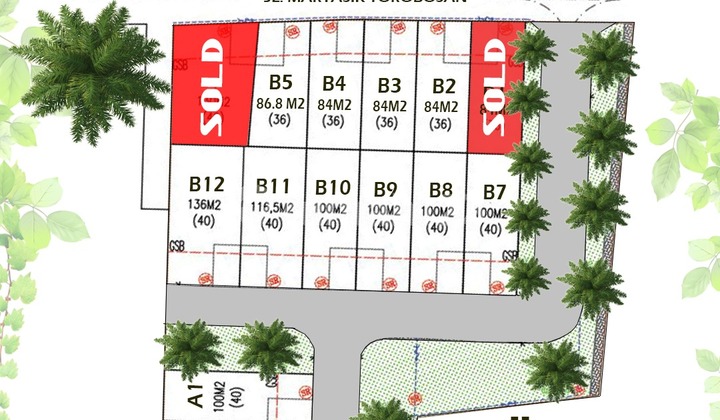 Rumah Baru Cluster Cimahi Utara Cipageran Kolonel Masturi Kolmas