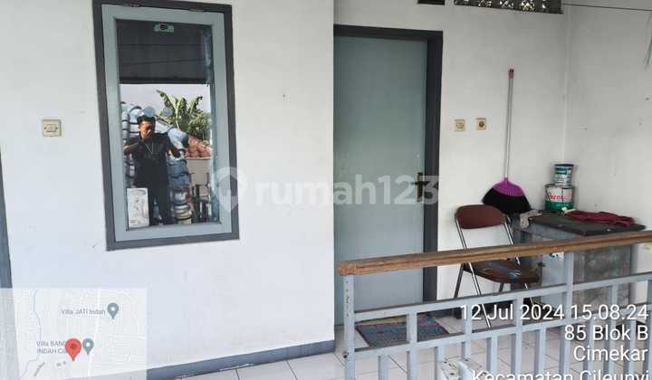 Affordable 2-Story Ready-to-Occupy House Auction in Villa Bandung Indah Complex 2