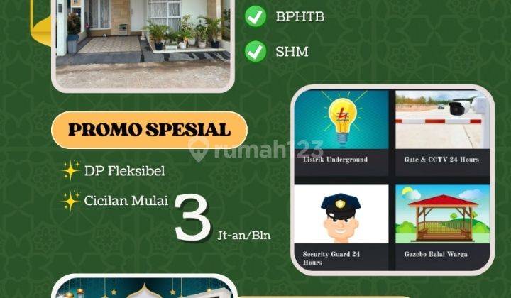 Di jual rumah siap huni 1 lt di serpong 100% bebas banjir 1