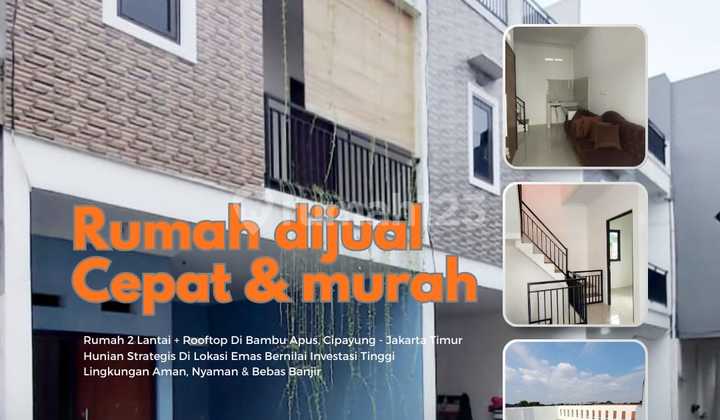Rumrumah Siap Huni 2 Lantai Murah dan Strategis
