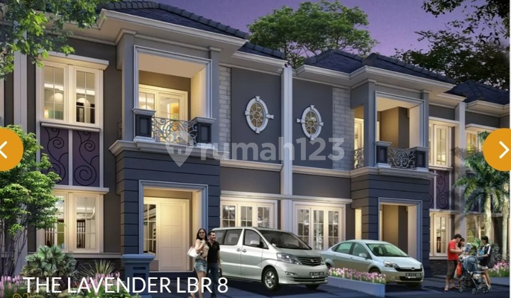 Dijual Rumah Baru Cluster Lavender Gading Serpong