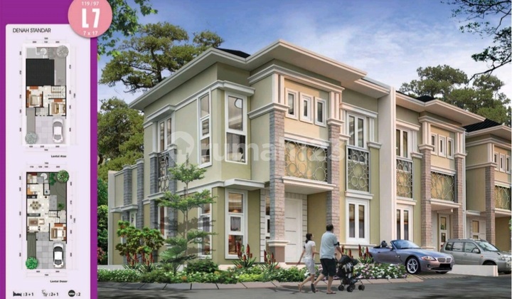 Dijual Rumah Baru Cluster Fiordini Gading Serpong 2