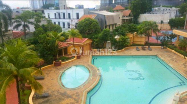 kolam renang dijual apartemen kusuma chandra 2