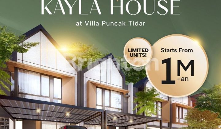 Rumah mewah di villa puncak tidar Malang