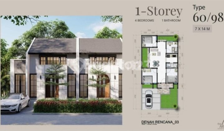 Araya Malang type Contemporary series, single storey. 2