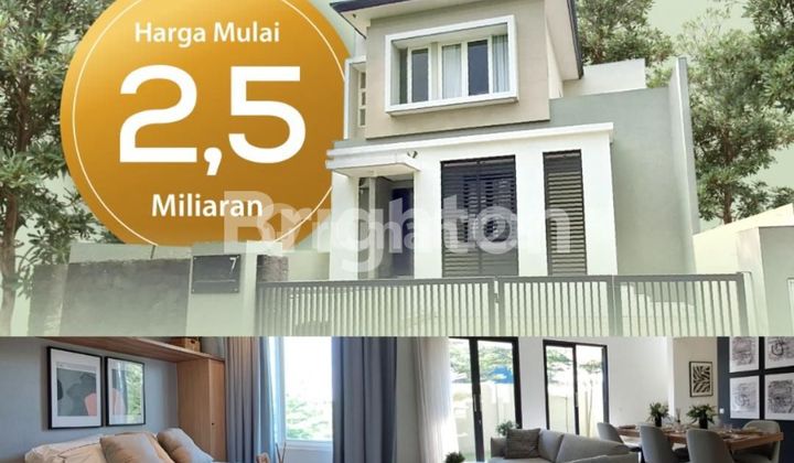 Rumah 2Lantai type Palm Valley, The Araya, Malang 1