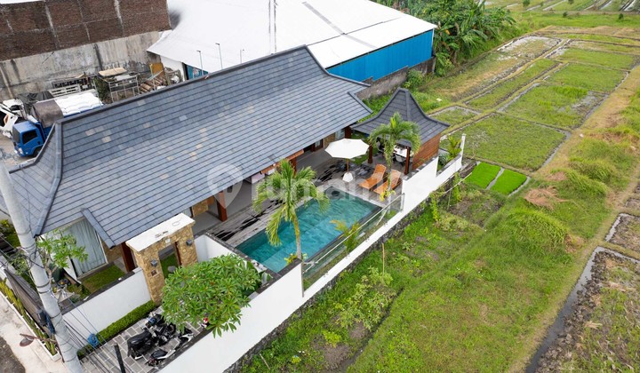 Pesona Villa 2 Kamar dengan Pemandangan Sawah di Kaba-Kaba