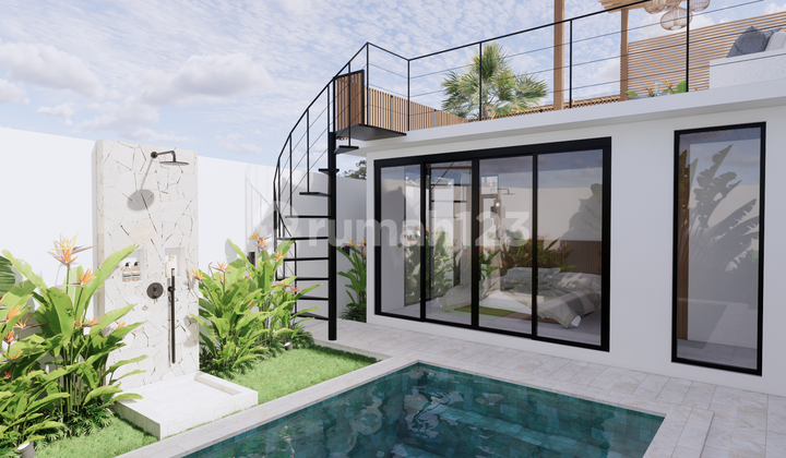 Villa 1 Kamar Tidur dengan Rooftop di Cepaka