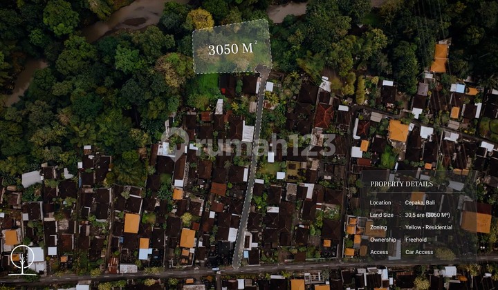 3,050 m² Land with Rare Large Plot Opportunity in Cepaka