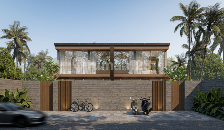 2 Bedroom Beachfront Villa with Sea View from Upper Floor in Cemagi (B-Ce05)