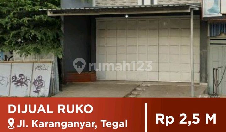 For Sale, Ready-to-Use Shophouse on Karanganyar Street, Tegal. 1