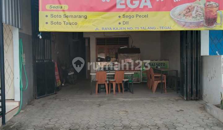 Ready-to-Occupy House and Warehouse Jl Raya Kajen Talang Tegal