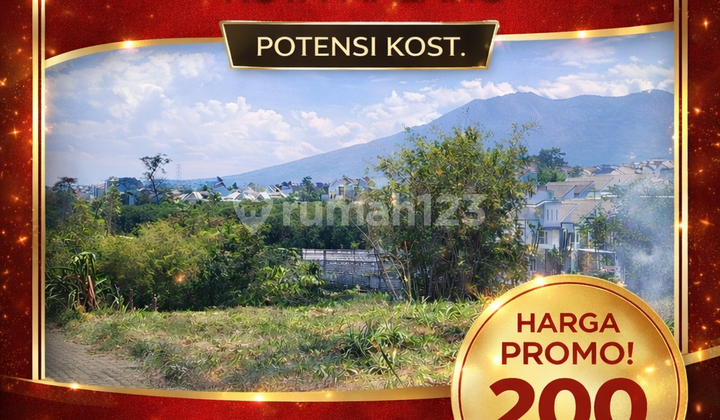 Land Plot 200 Million in Malang City, 7 Minutes to Ub, Umm, Uin Campuses