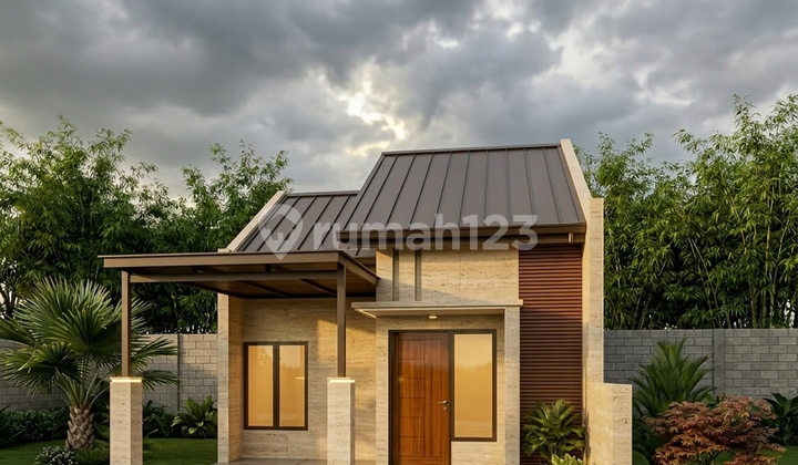 Houses for 300 million can be KPR in Malang City, installments available.