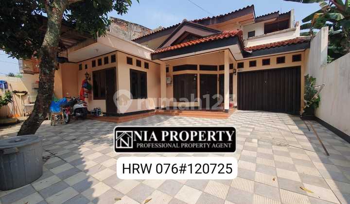 Dijual Rumah 2 Lantai, Sejuk, Nyaman, Berhalaman Luas Dekat LRT Harjamukti Cibubur