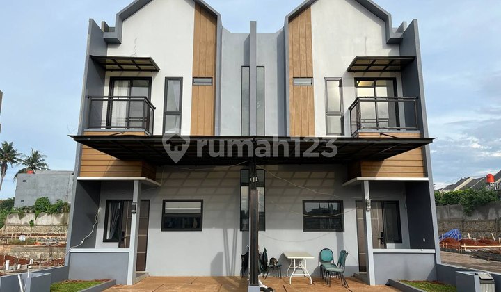 Rumah Bagus tanpa DP sudah SHM dan semi furnished cicilan murah