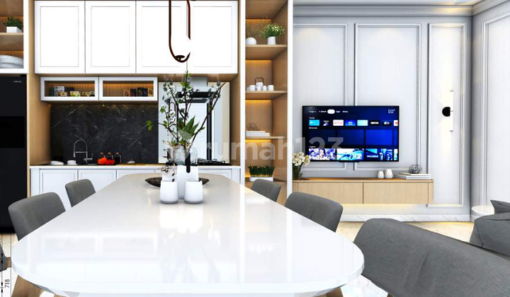 Rumah di Pusat Kota Jakarta Deket Apartemen Onebell Tanpa DP