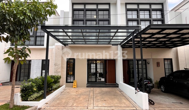 Rumah 2 Lantai Siap Huni Dipusat Kota Bebas Banjir Akses KRL MRT