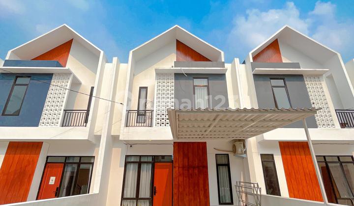Rumah 2 Lantai Modern Deket St dan Tol Siap Huni Tanpa Dp