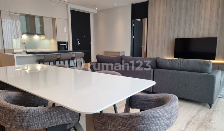 Furnished 3+1Br La Vie All Suites 221M² At Kuningan Jaksel For Sale