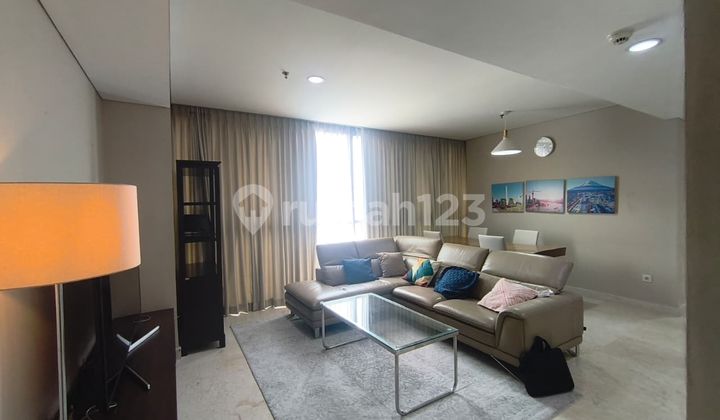 Furnished 2+1 bedrooms the residnce ciputra world 2 122sqm for rent