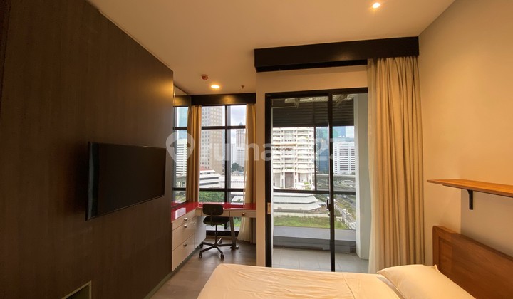 Furnished 1 Bedroom Sudirman Suites 42Sqm Bendungan Hilir For Rent