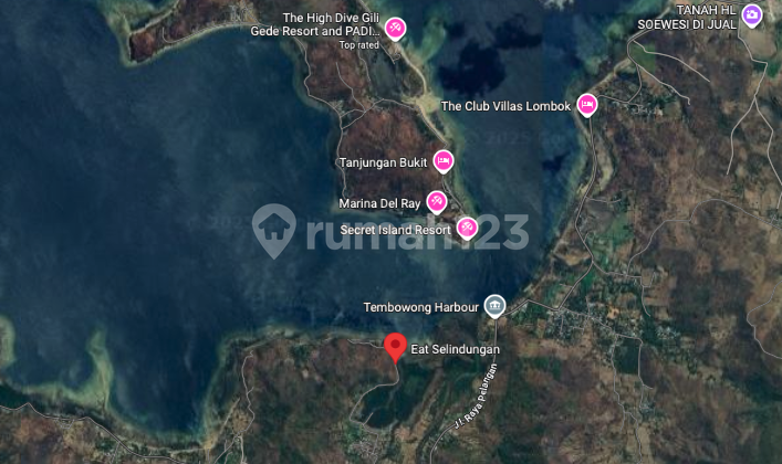 For Sale Hillside Paradise with Stunning Ocean View, Sekotong 20961 m2