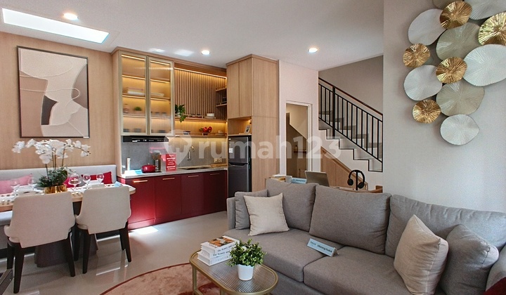 Langka Rumah Baru 3 Lantai di Gading Serpong 2