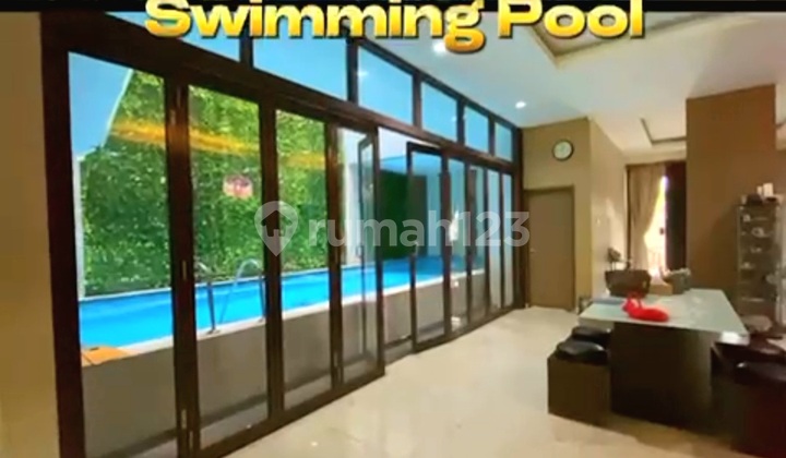 Rumah Mewah Ada Gym Studio Musicdan Dance Digading Serpong