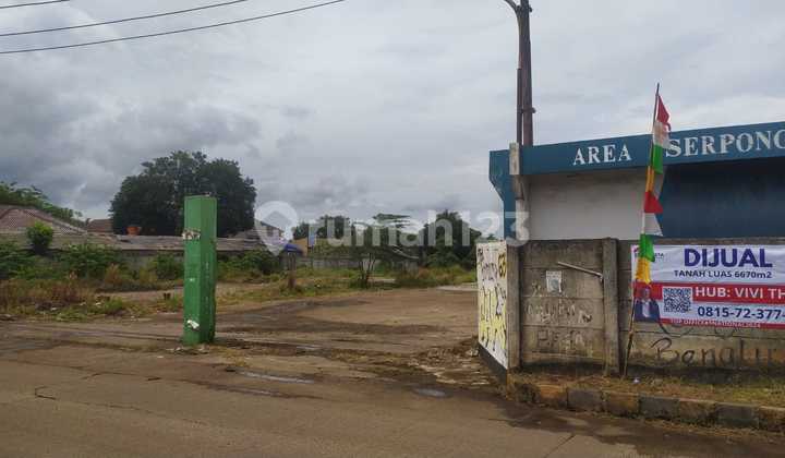 Cocok Bangun Gudang Tanah HGB di Jl Marsian Legok Tangerang