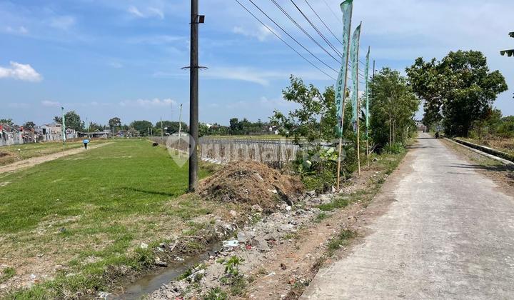 Godean Sleman, Pekarangan 300 Jt-an Free Balik Nama