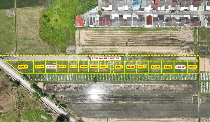 Tanah Sleman Kota Dekat Lapangan Denggung-SHM P Jogja