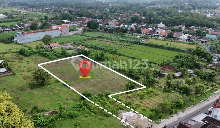 Tanah Jogja Selatan RS Harjolukito - Pinggir Jalan Raya 