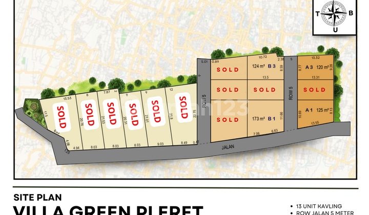 Tanah SHM Wonolelo Bantul 8 Menit Pasar Pleret 