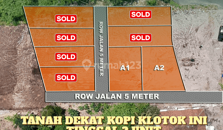 Tanah Siap AJB 4 Menit Pasar Jangkag Bisa Dicicil 1