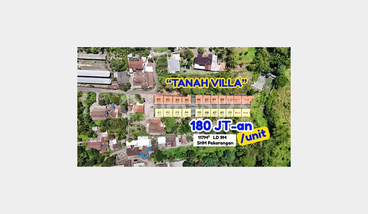 Tanah Sleman Area Pakem, Dekat Pasar Pakem