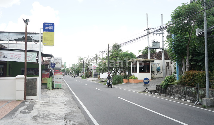 100 Meter Ringin Pandowoharjo, Tanah SHM Pinggir Jalan Raya 