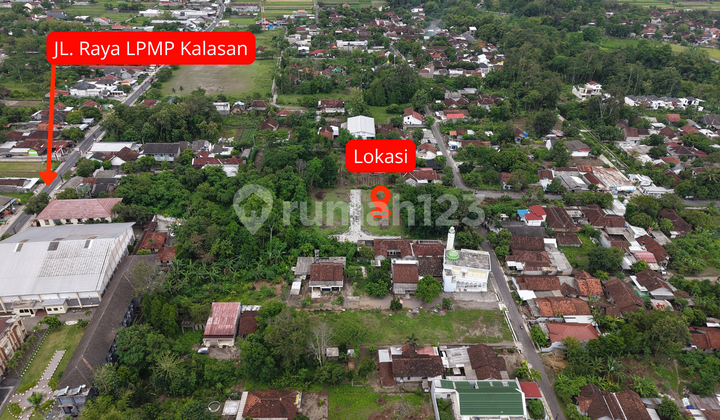 Tanah Strategis Jalan LPMP Kalasan Dekat Masjid