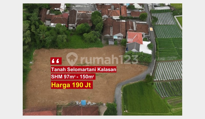 Sertipikat SHM Lahan Siap Bangun Hanya 195 Jt Sertipikat SHM Lahan Siap Bangun Hanya 195 Jt