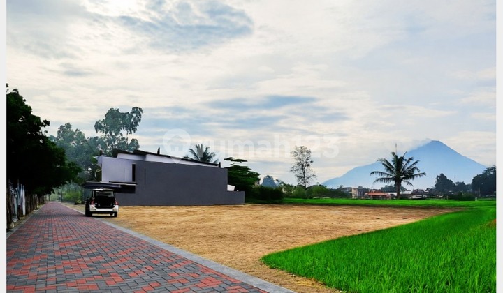 Pingir Sawah View Gunung, Tanah Siap Bangun Jogja Kota
