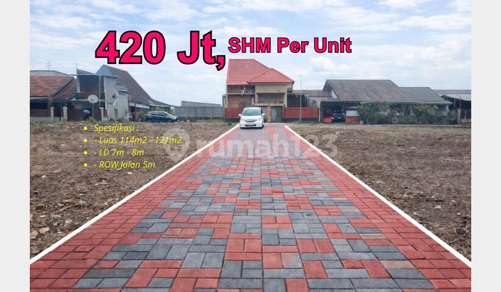 Ready-to-Build Land in Jogja with Easy Access to Main Roads