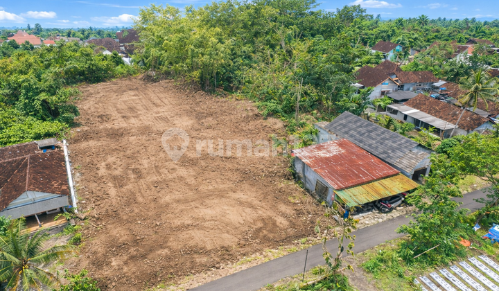 Tepi Jalan Aspal Akses Mudah, Tanah di Selomartani Kalasan